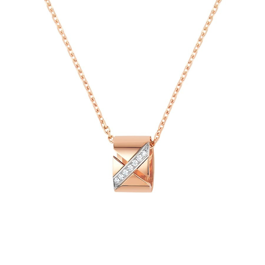 [Elara jewelsry ]LIENS EVIDENCE DIAMOND NECKLACE
