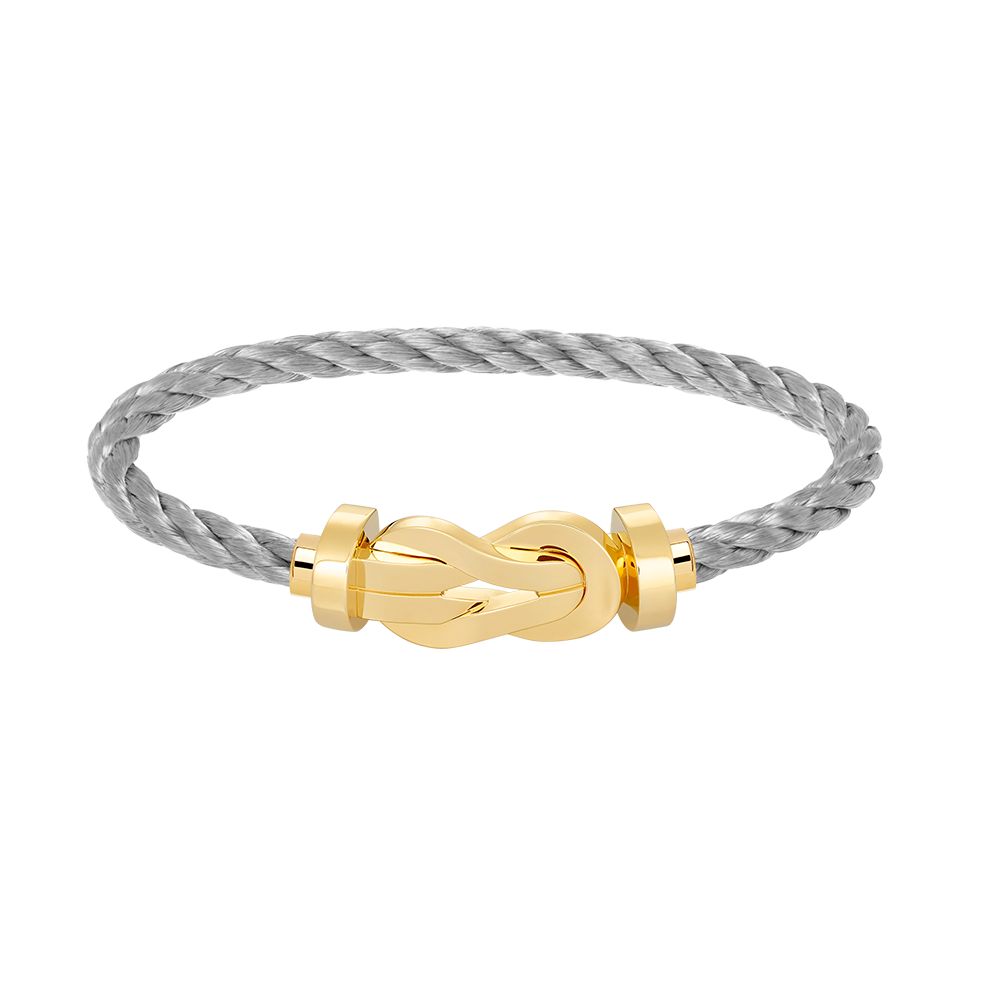 [Elara jewelsry ]CHANCE LARGE 8 FIGURE BUCKLE NO DIAMOND BRACELET GOLD