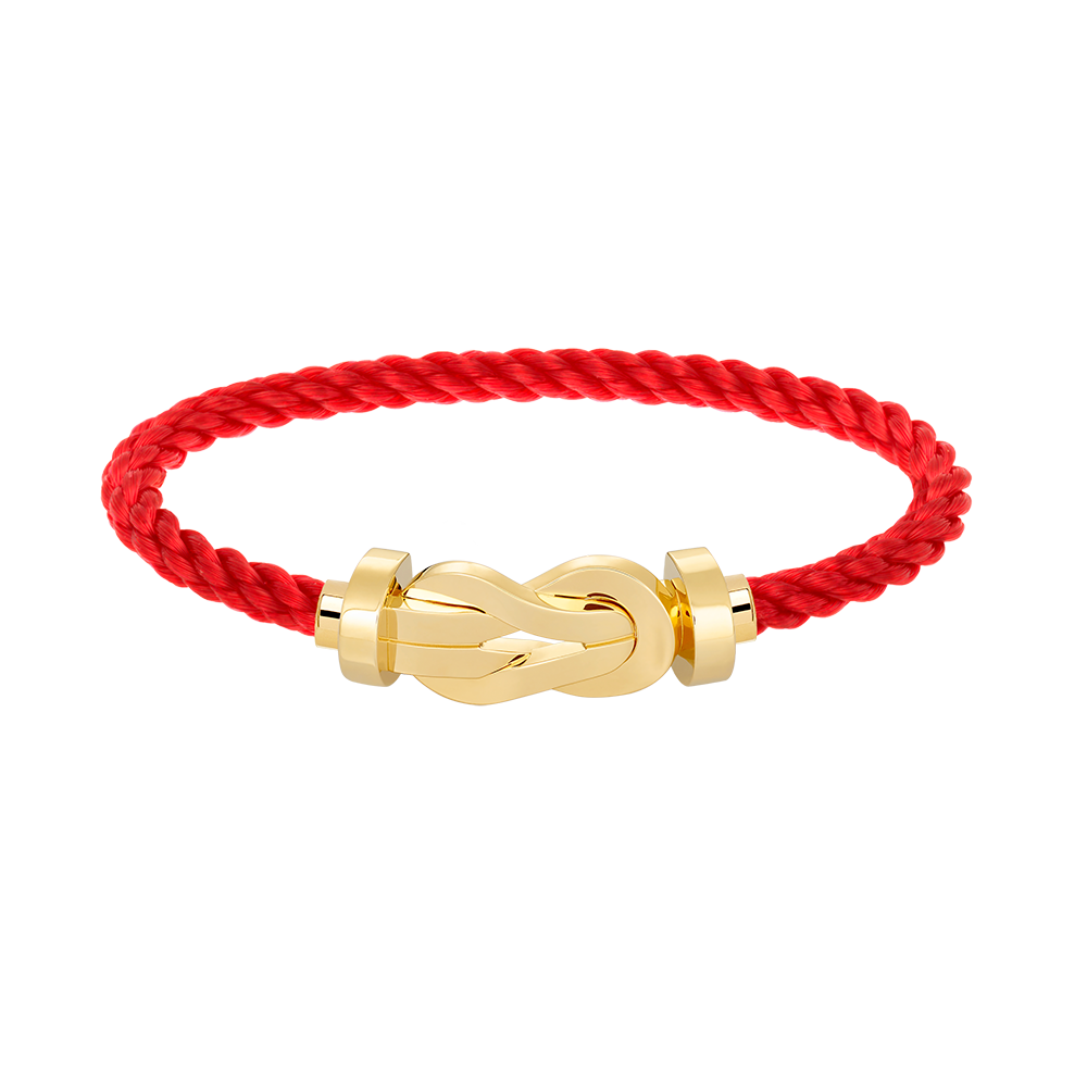 [Elara jewelsry ]CHANCE LARGE 8 FIGURE BUCKLE NO DIAMOND BRACELET GOLD