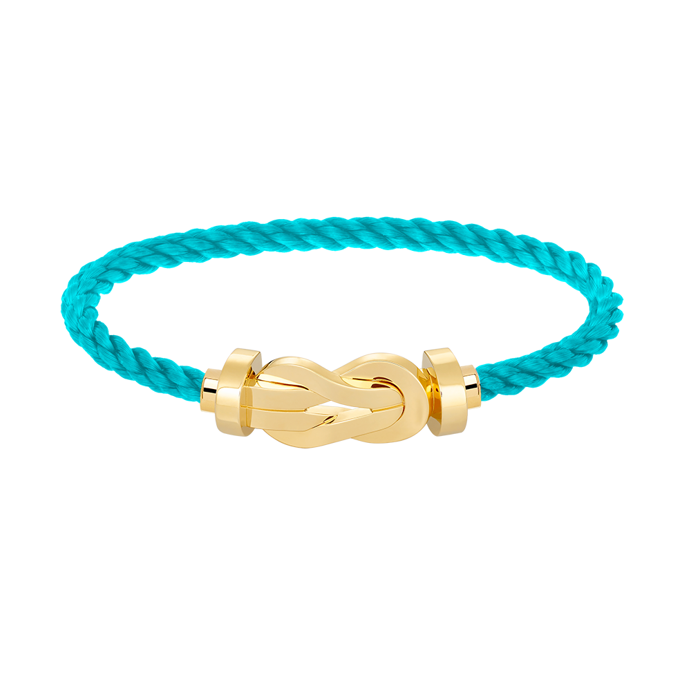 [Elara jewelsry ]CHANCE LARGE 8 FIGURE BUCKLE NO DIAMOND BRACELET GOLD