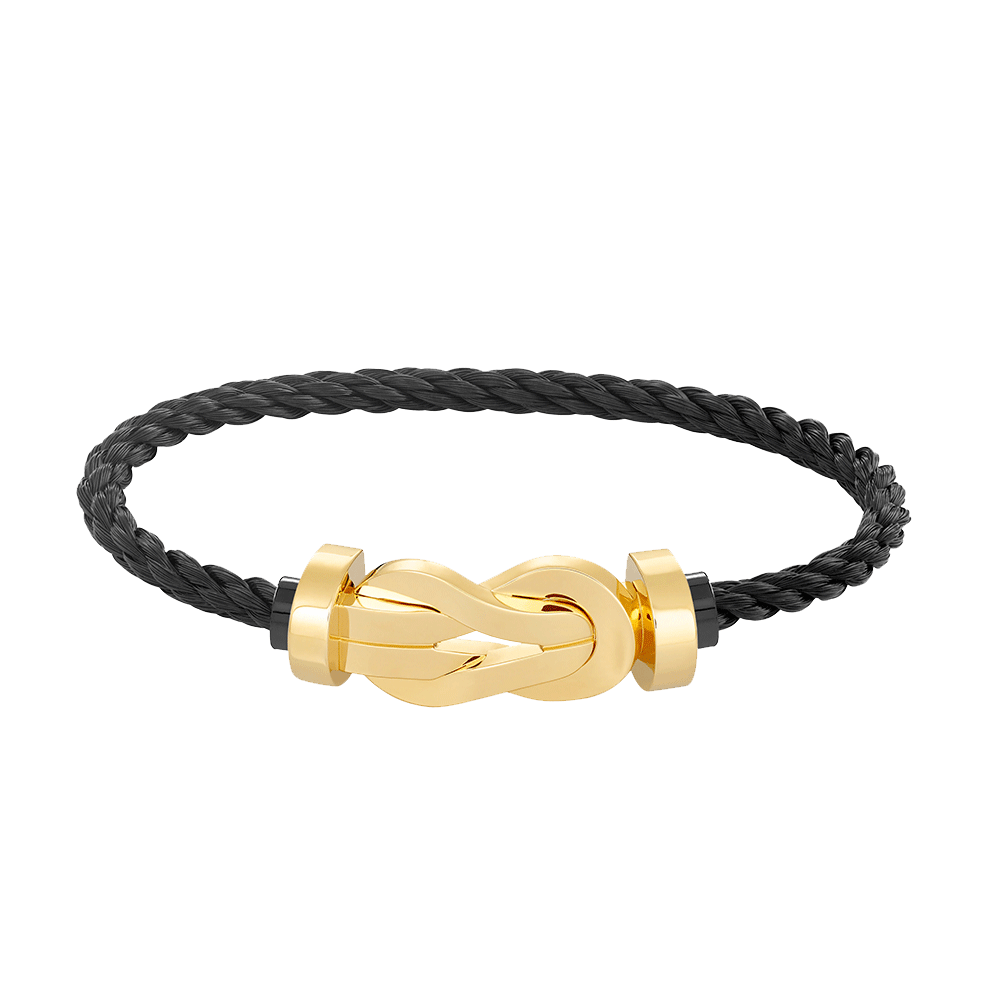 [Elara jewelsry ]CHANCE LARGE 8 FIGURE BUCKLE NO DIAMOND BRACELET GOLD