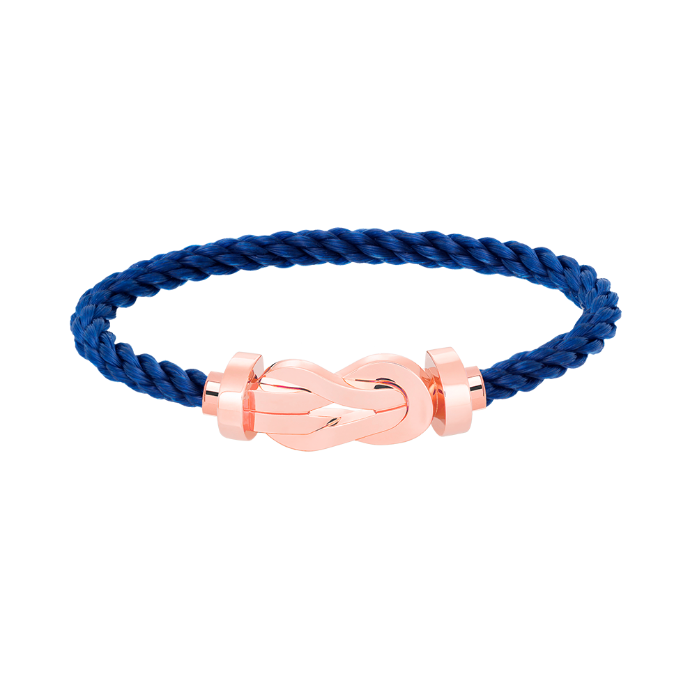 [Elara jewelsry ]CHANCE LARGE 8 FIGURE BUCKLE NO DIAMOND BRACELET ROSE GOLD