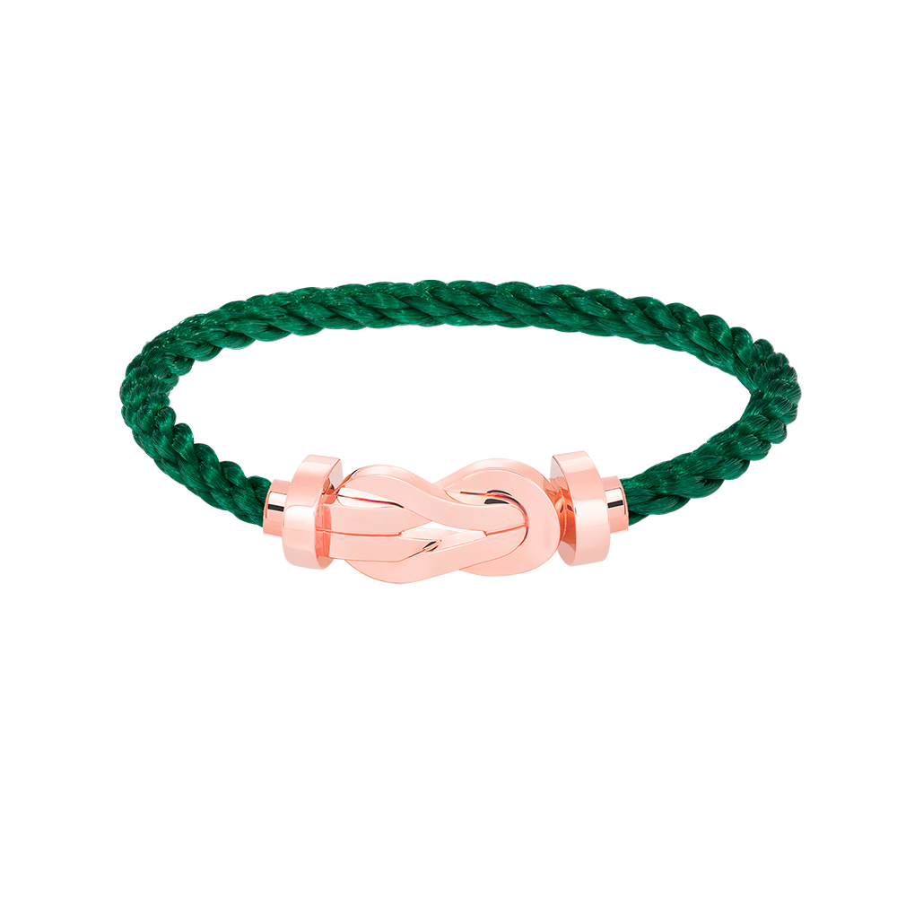 [Elara jewelsry ]CHANCE LARGE 8 FIGURE BUCKLE NO DIAMOND BRACELET ROSE GOLD