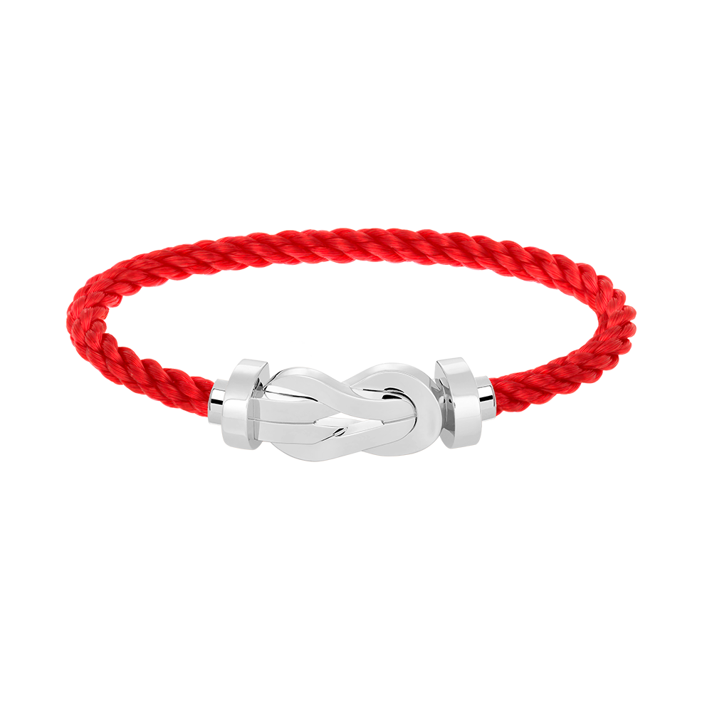 [Elara jewelsry ]CHANCE LARGE 8 FIGURE BUCKLE NO DIAMOND BRACELET SILVER
