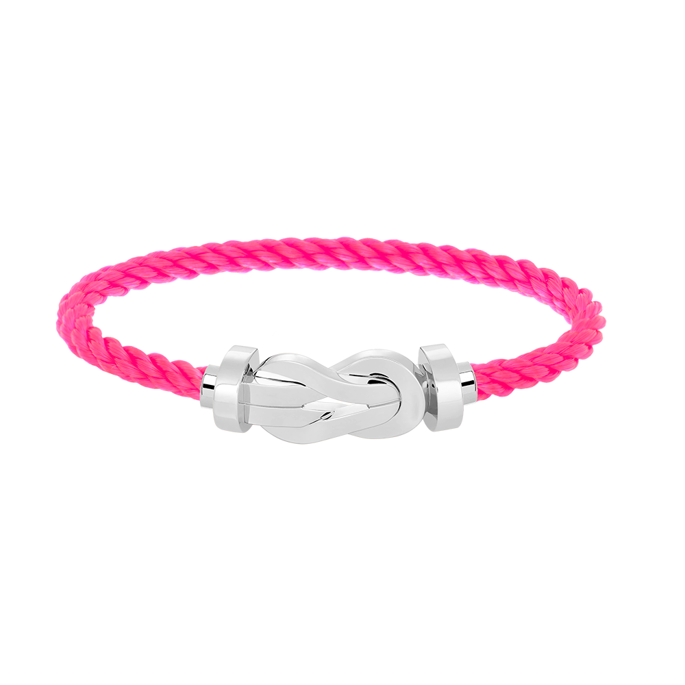[Elara jewelsry ]CHANCE LARGE 8 FIGURE BUCKLE NO DIAMOND BRACELET SILVER