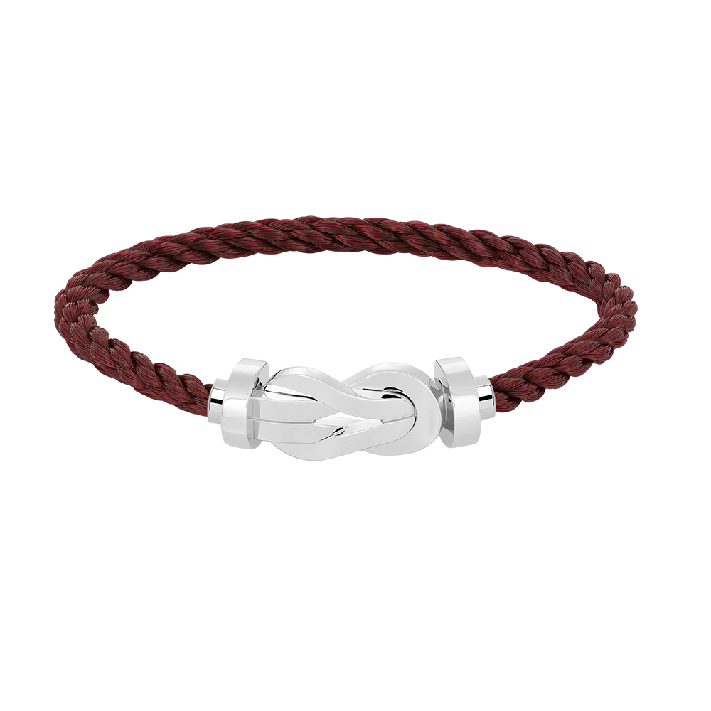 [Elara jewelsry ]CHANCE LARGE 8 FIGURE BUCKLE NO DIAMOND BRACELET SILVER