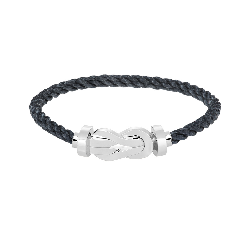 [Elara jewelsry ]CHANCE LARGE 8 FIGURE BUCKLE NO DIAMOND BRACELET SILVER