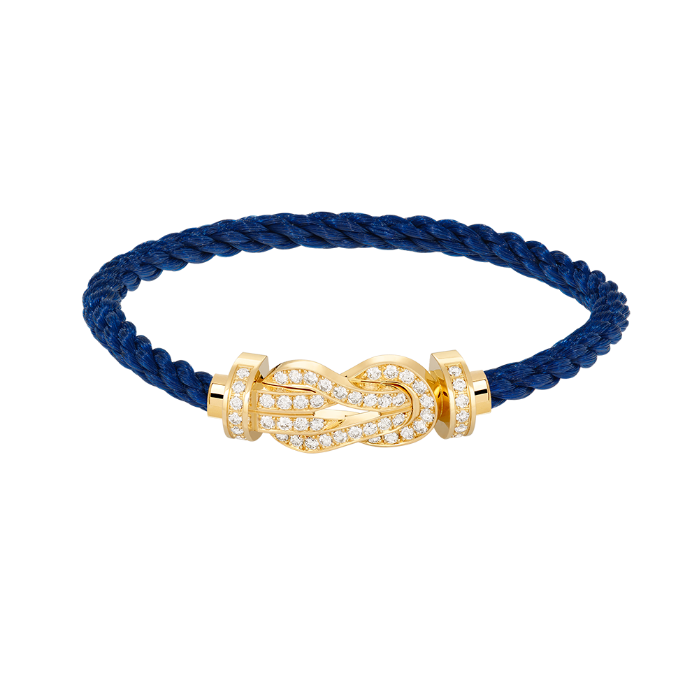[Elara jewelsry ]CHANCE LARGE 8 FIGURE BUCKLE FULLDIAMOND BRACELET GOLD