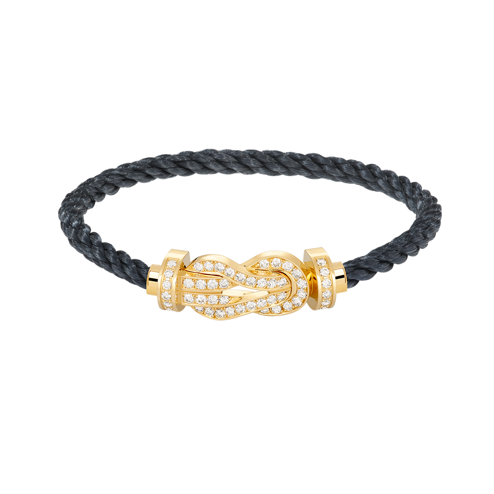 [Elara jewelsry ]CHANCE LARGE 8 FIGURE BUCKLE FULLDIAMOND BRACELET GOLD