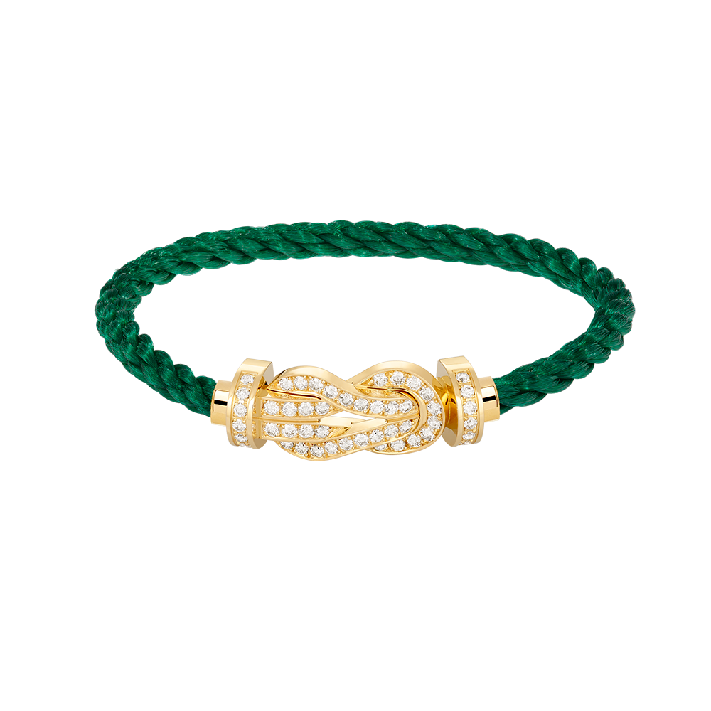 [Elara jewelsry ]CHANCE LARGE 8 FIGURE BUCKLE FULLDIAMOND BRACELET GOLD