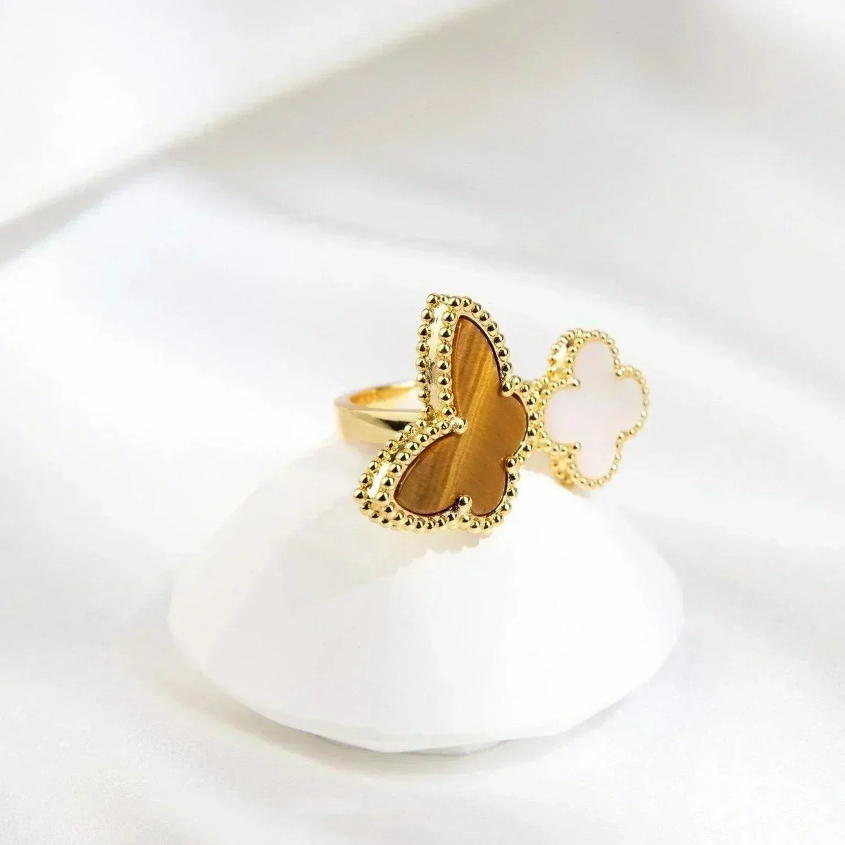 [Elara jewelsry ]LUCKY BETWEEN THE FINGER RING