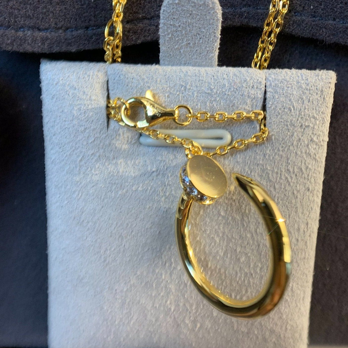 [Elara jewelsry ]JUSTE NECKLACE GOLD DIAMONDS