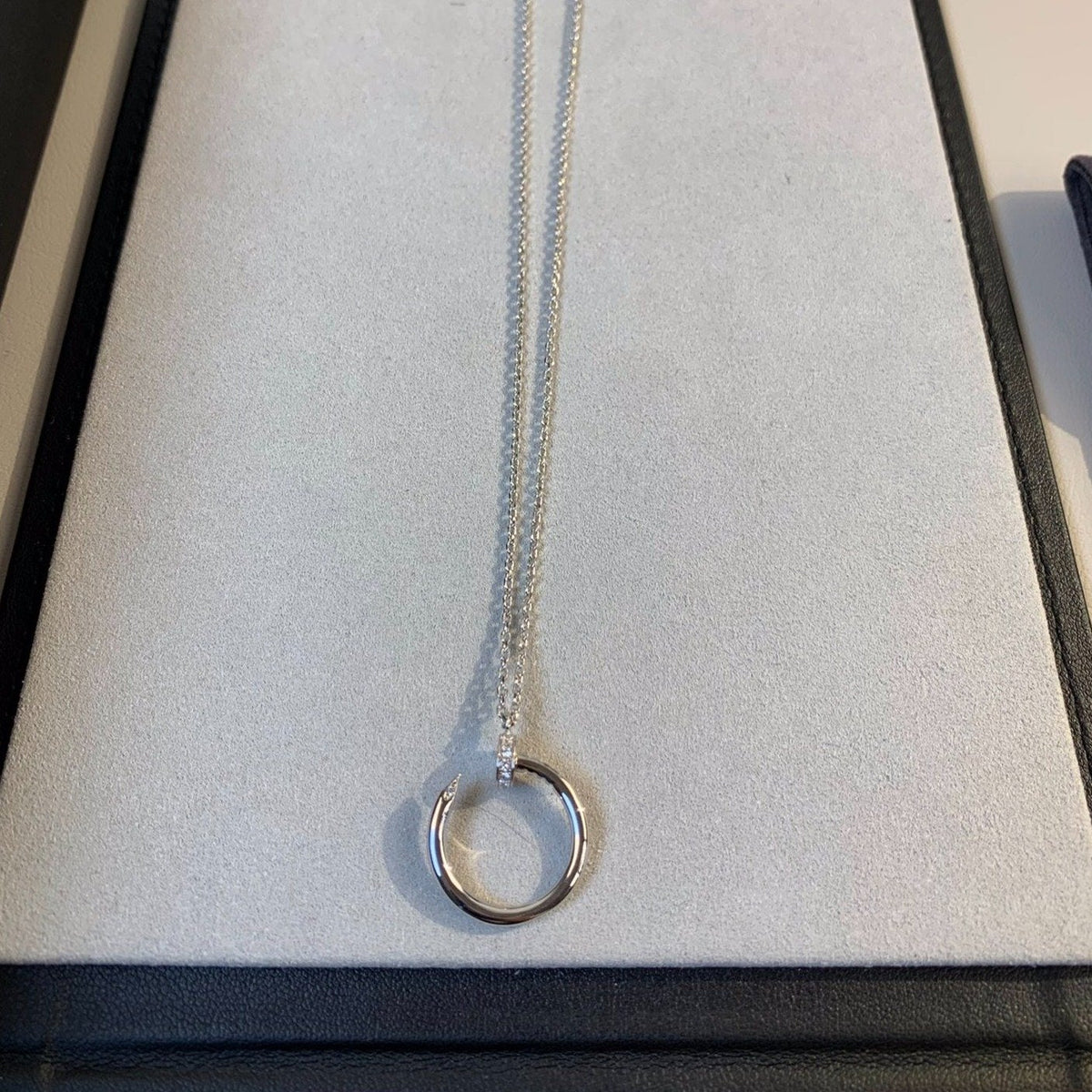 [Elara jewelsry ]JUSTE NECKLACE SILVER