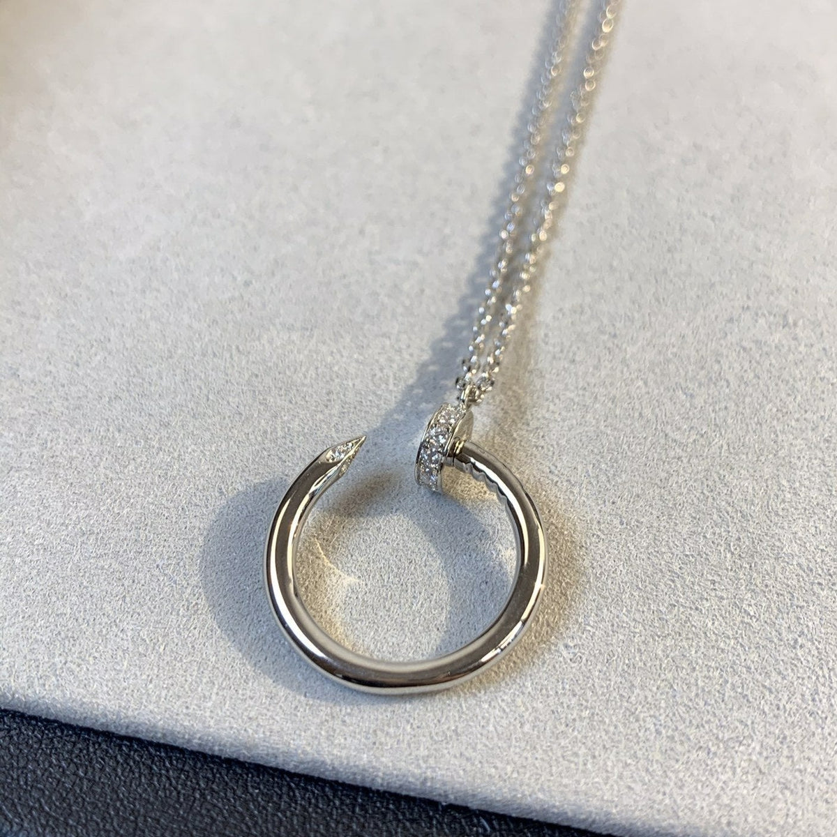 [Elara jewelsry ]JUSTE NECKLACE SILVER