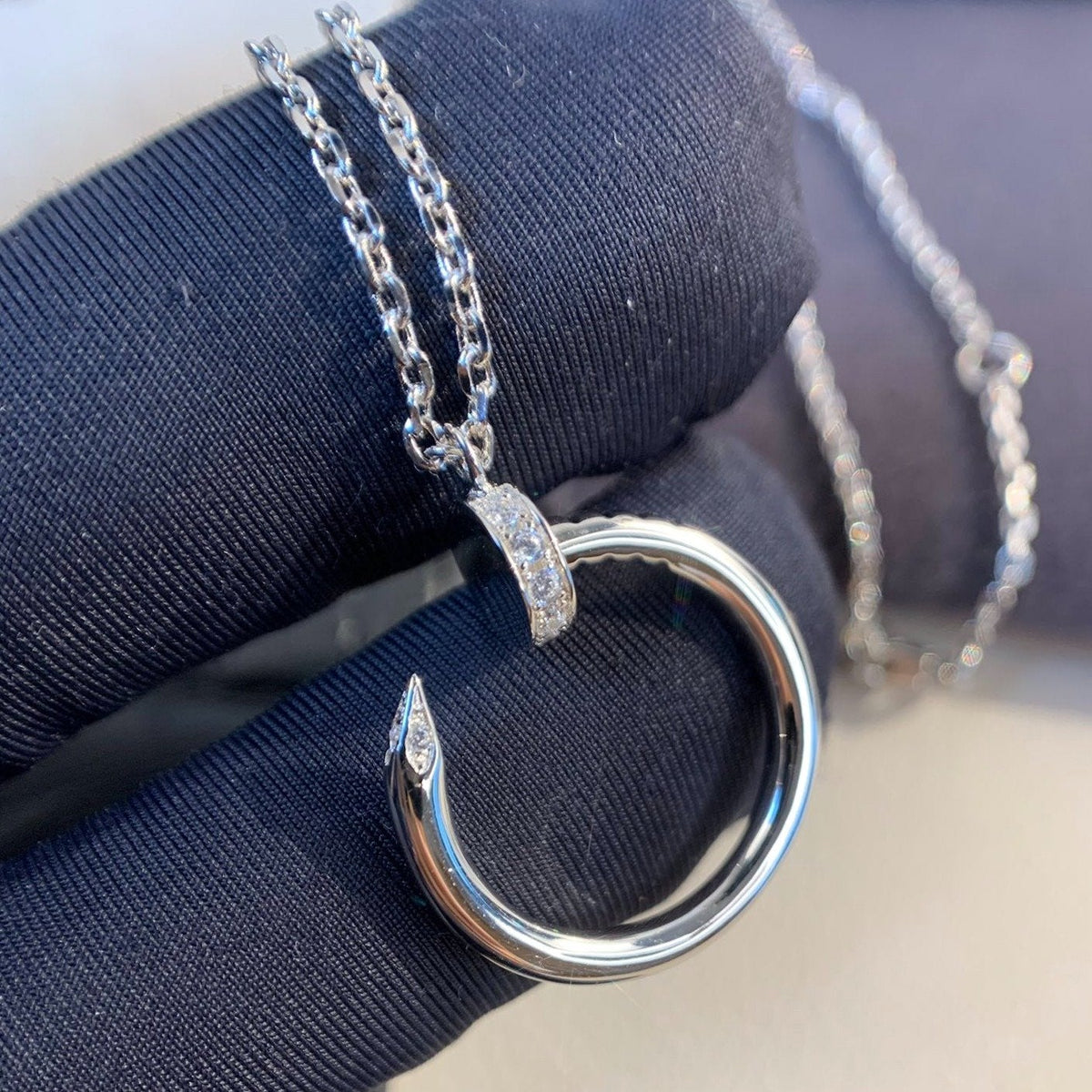 [Elara jewelsry ]JUSTE NECKLACE SILVER
