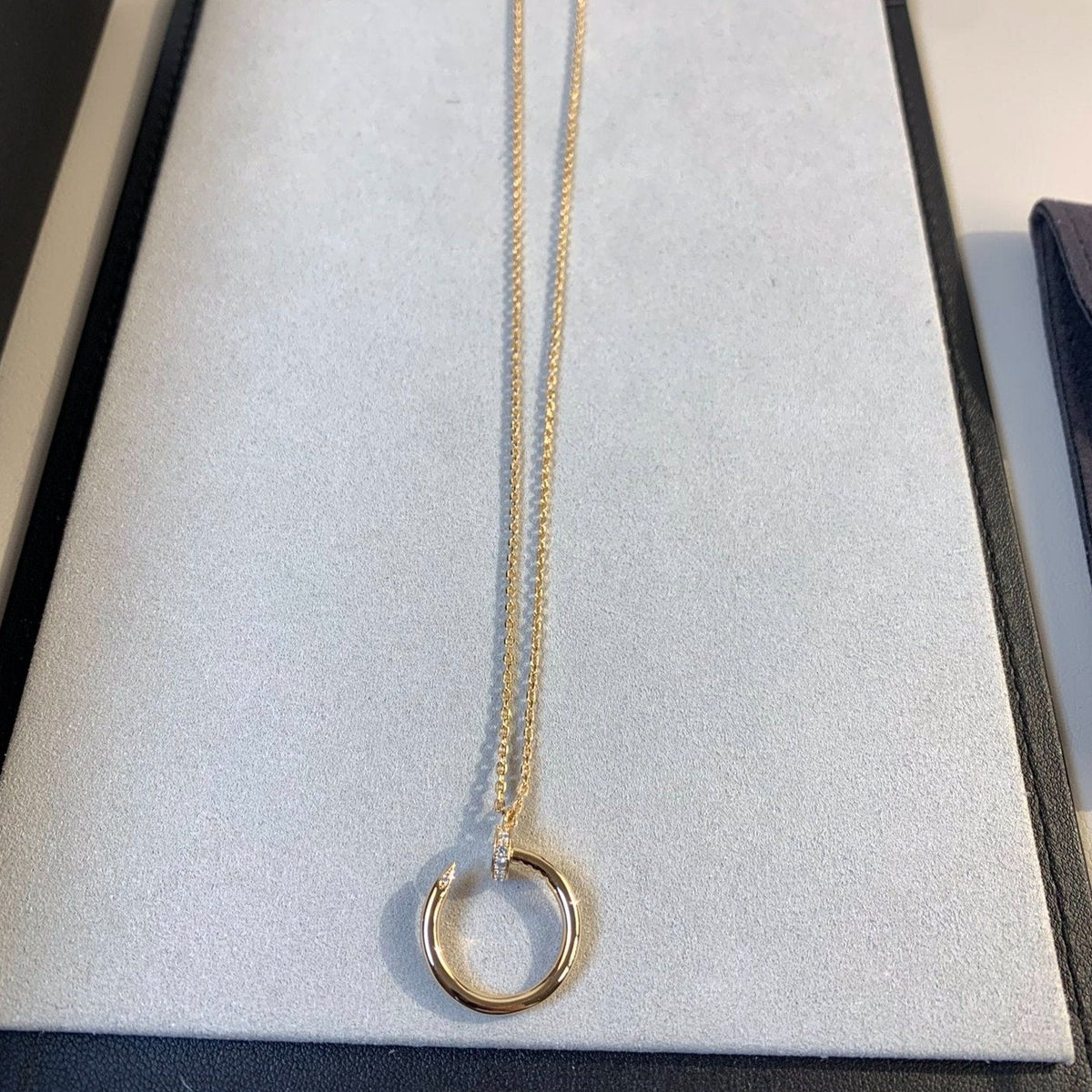 [Elara jewelsry ]JUSTE NECKLACE PINK GOLD