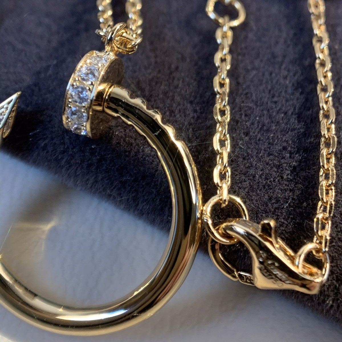 [Elara jewelsry ]JUSTE NECKLACE PINK GOLD