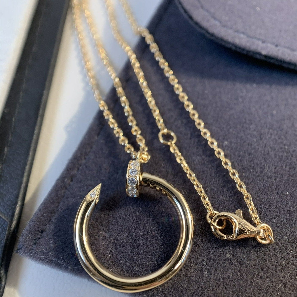 [Elara jewelsry ]JUSTE NECKLACE PINK GOLD