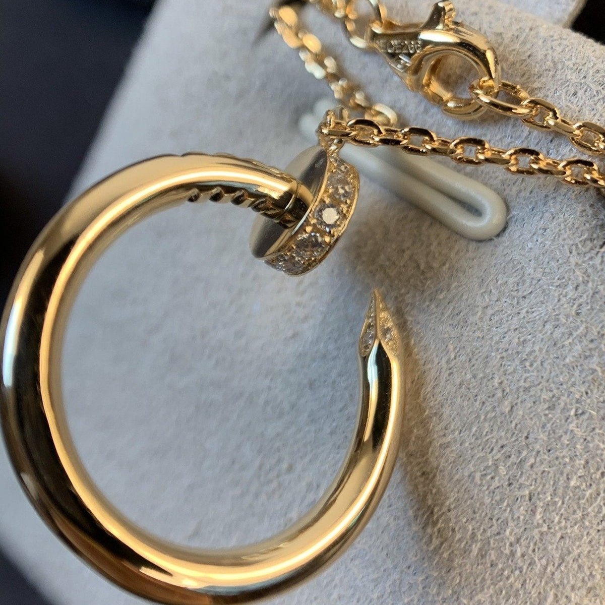 [Elara jewelsry ]JUSTE NECKLACE PINK GOLD
