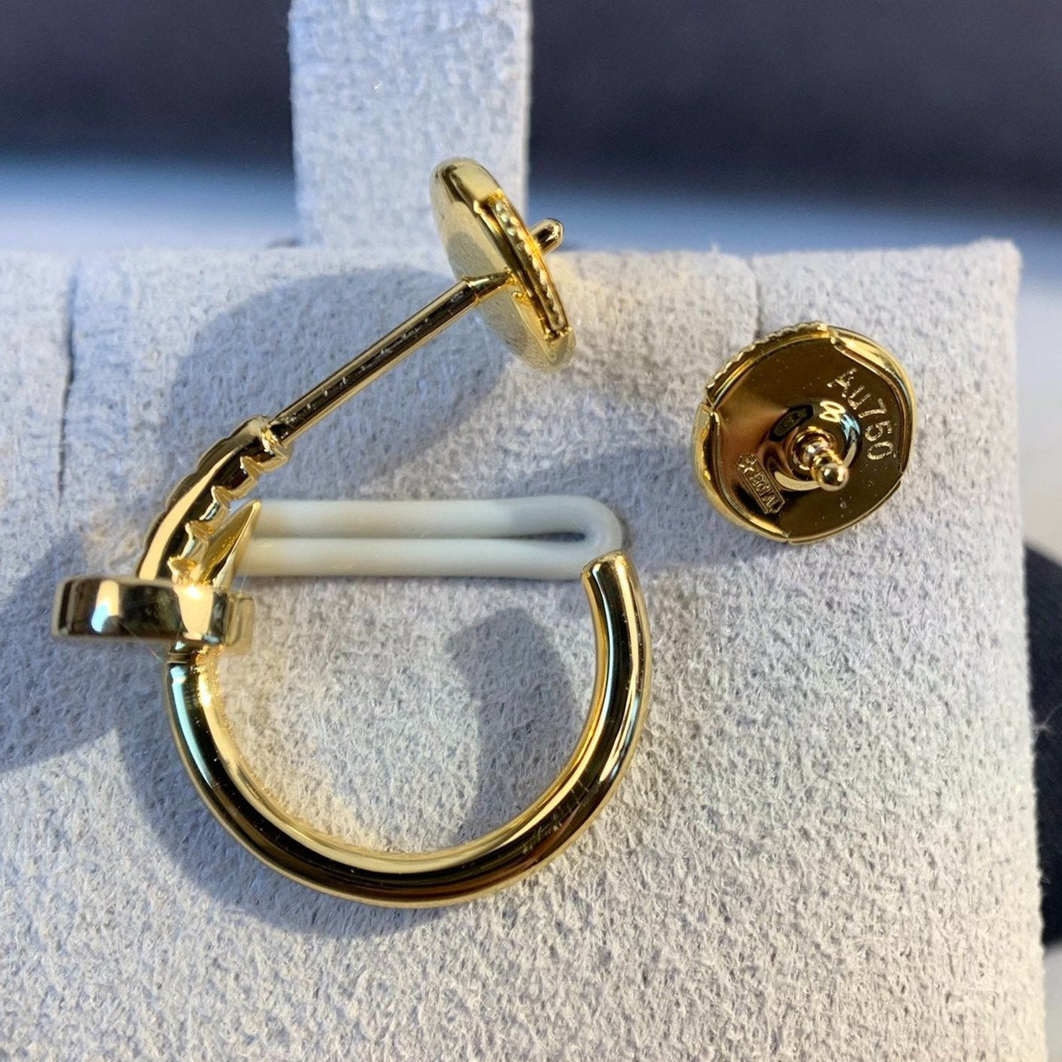 [Elara jewelsry ]JUSTE EARRINGS GOLD