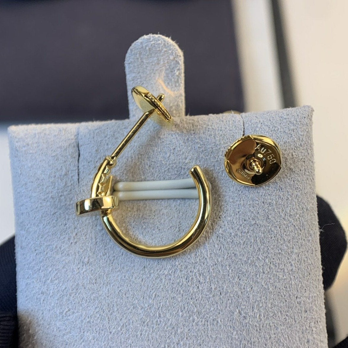 [Elara jewelsry ]JUSTE EARRINGS GOLD