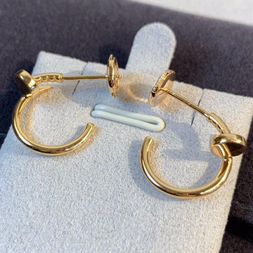 [Elara jewelsry ]JUSTE EARRINGS PINK GOLD
