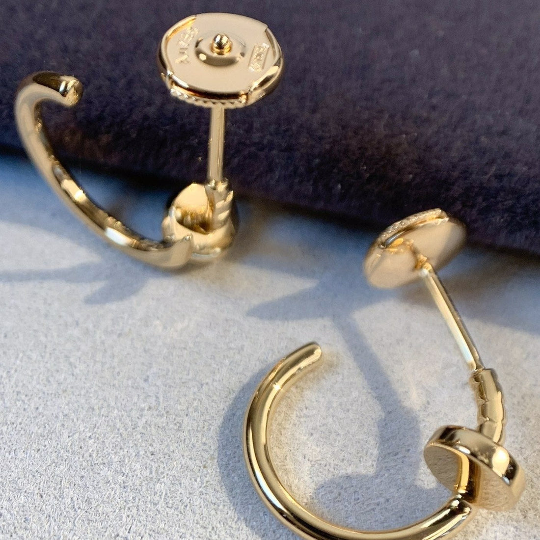 [Elara jewelsry ]JUSTE EARRINGS PINK GOLD