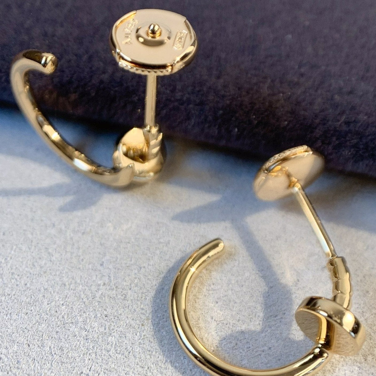 [Elara jewelsry ]JUSTE EARRINGS PINK GOLD