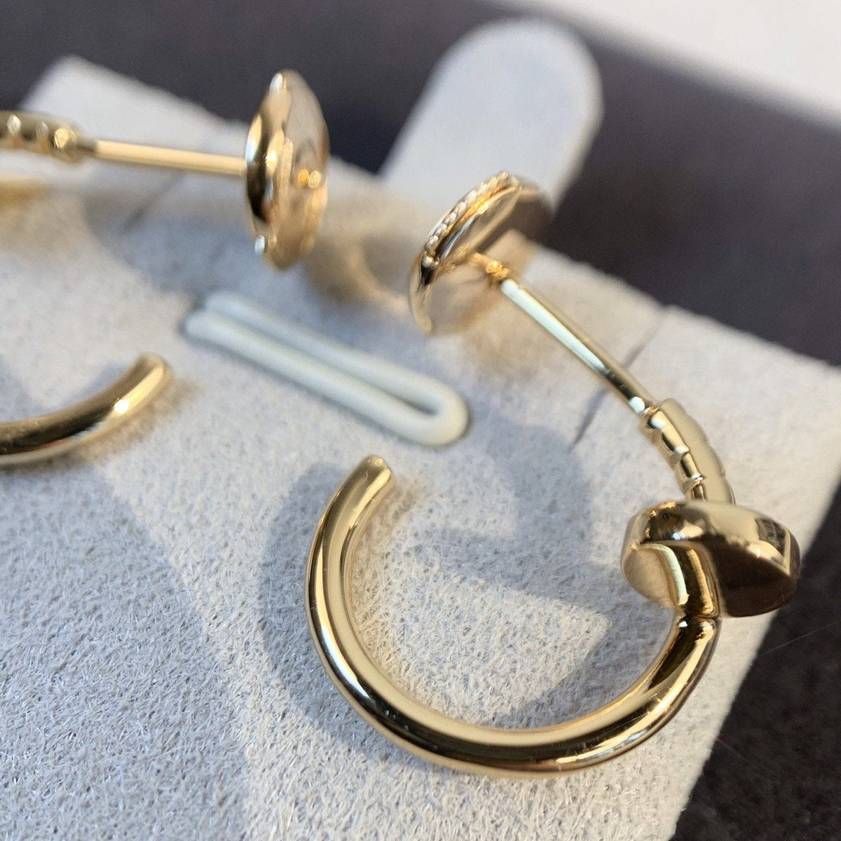 [Elara jewelsry ]JUSTE EARRINGS PINK GOLD