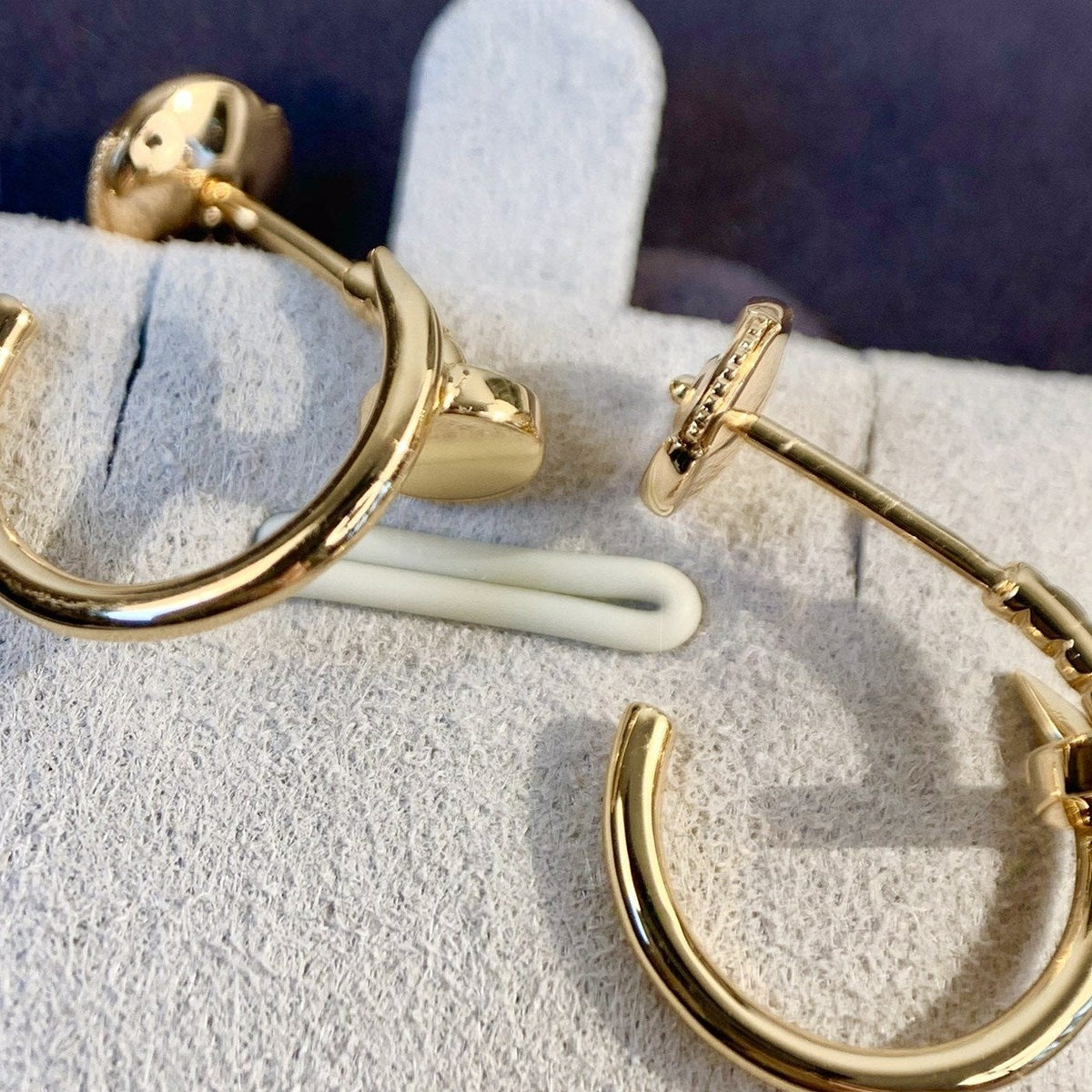 [Elara jewelsry ]JUSTE EARRINGS PINK GOLD