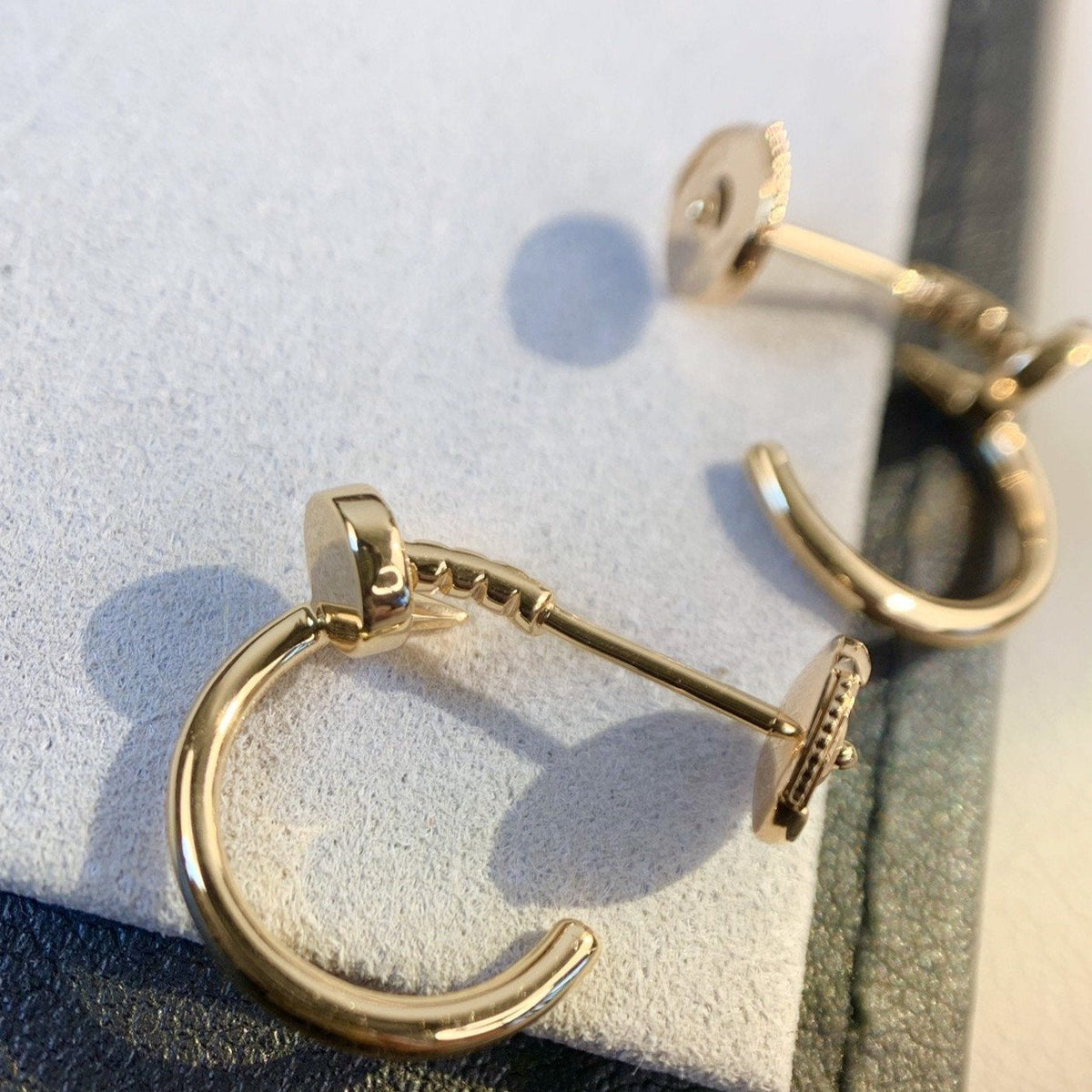 [Elara jewelsry ]JUSTE EARRINGS PINK GOLD