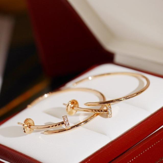 [Elara jewelsry ]JUSTE EARRINGS DIAMONDS 1.8MM