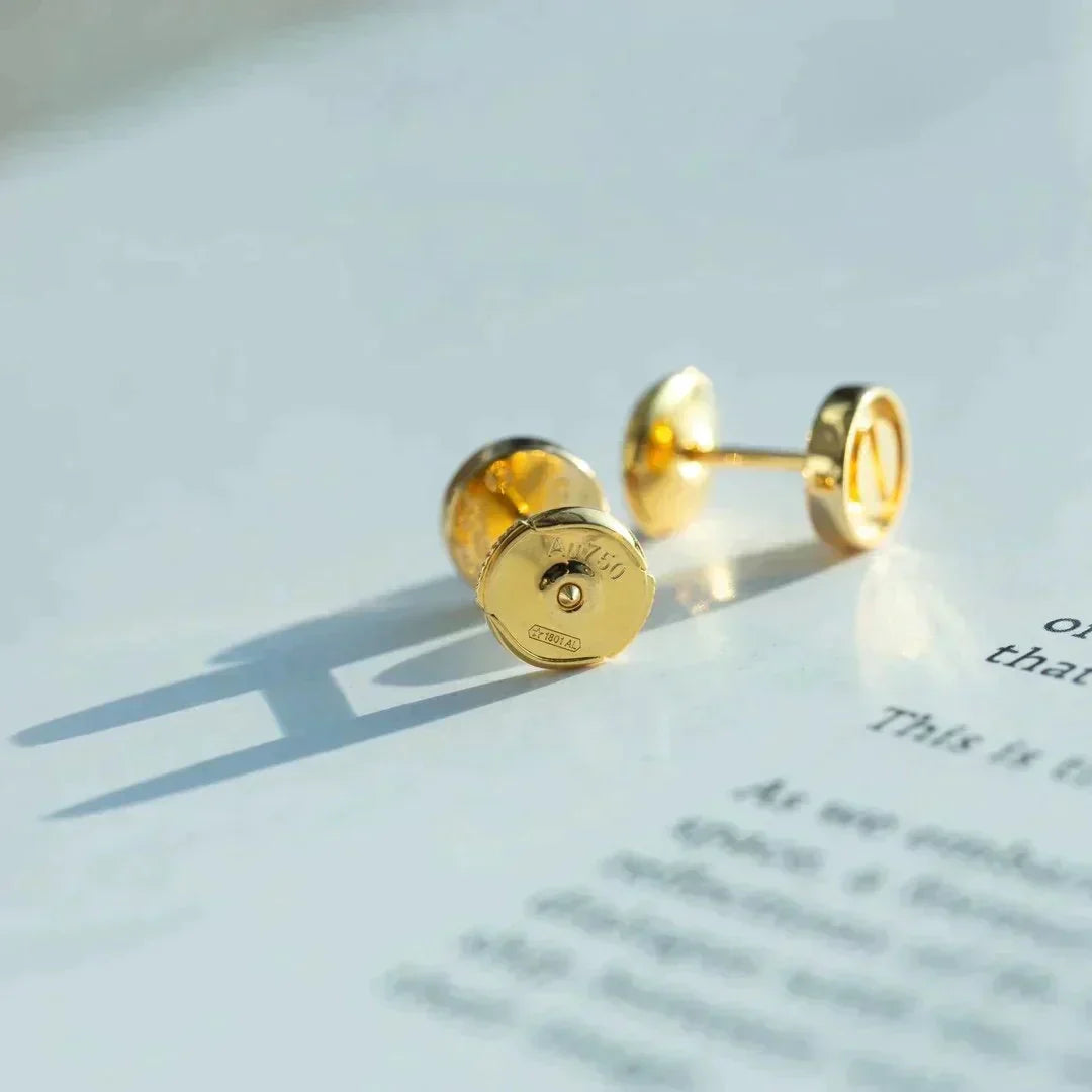 [Elara jewelsry ]LOVE EARRINGS GOLD 10MM