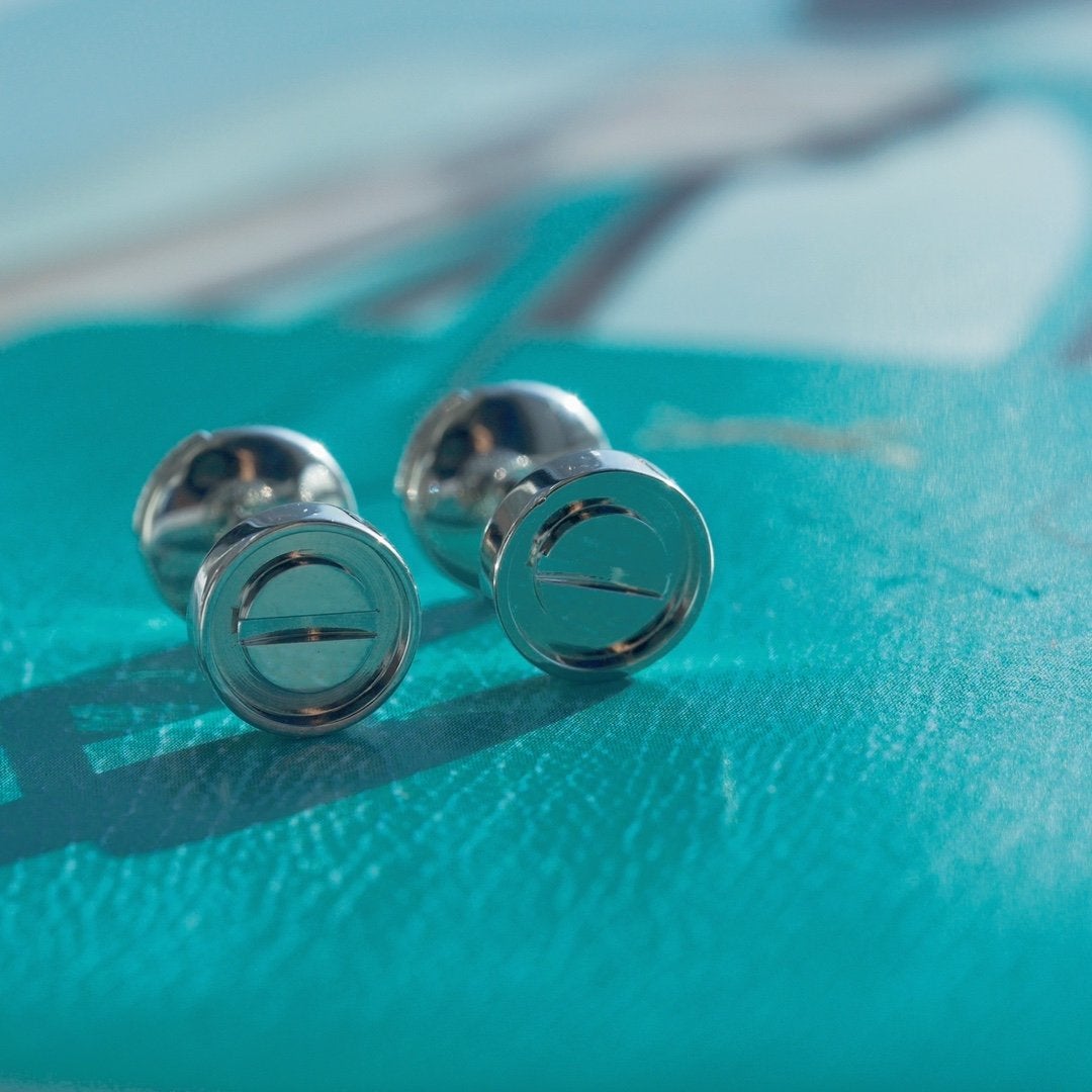 [Elara jewelsry ]LOVE EARRINGS SILVER 10MM