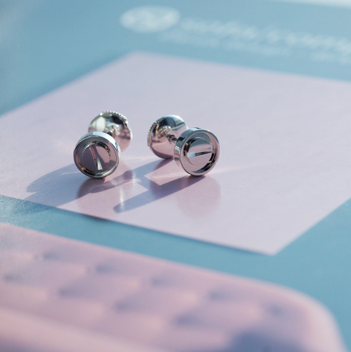 [Elara jewelsry ]LOVE EARRINGS SILVER 10MM