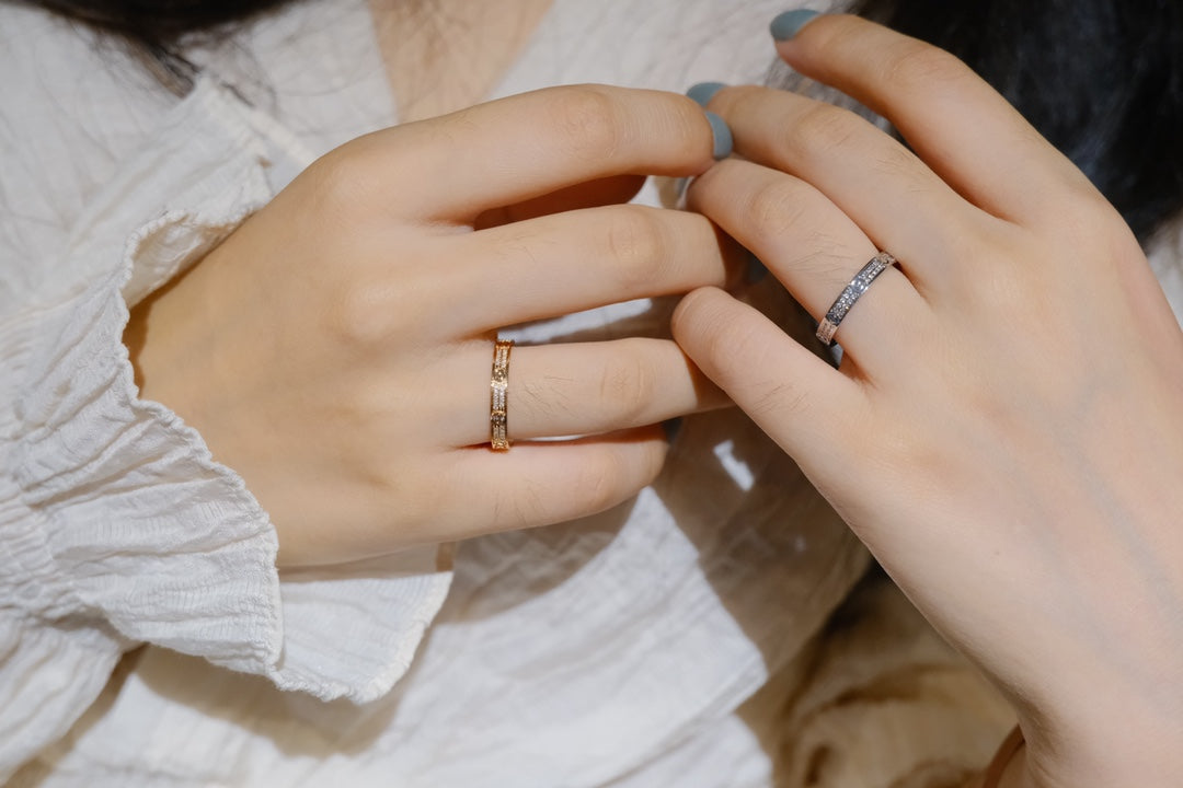 [Elara jewelsry ]LOVE RING 2.65MM DIAMOND
