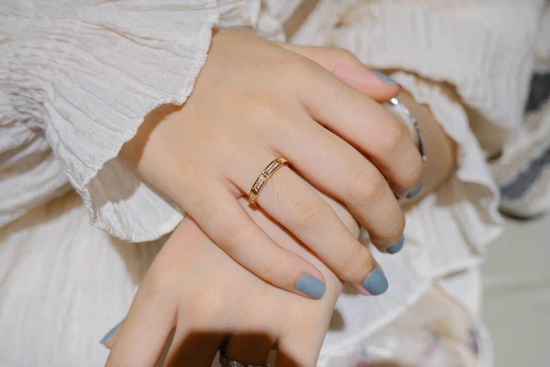 [Elara jewelsry ]LOVE RING 2.65MM DIAMOND