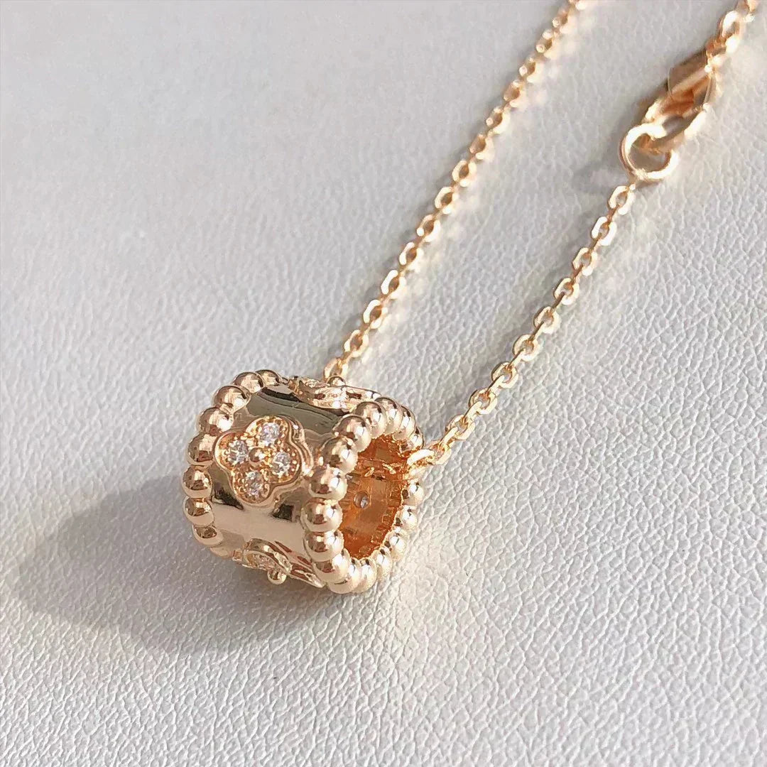 [Elara jewelsry ]PERLEE PEDANT NECKLACE GOLD / ROSE GOLD