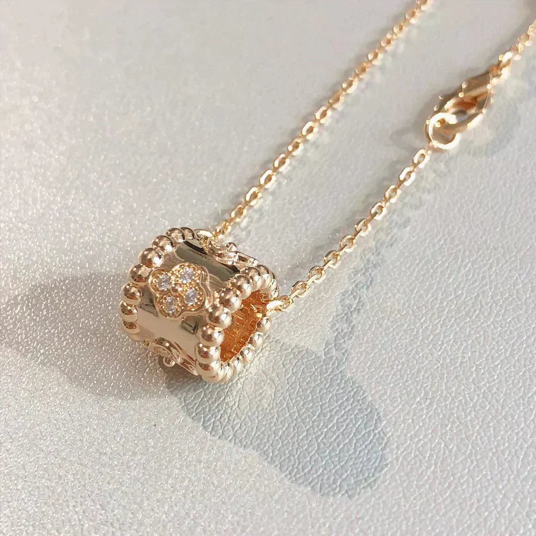 [Elara jewelsry ]PERLEE PEDANT NECKLACE GOLD / ROSE GOLD
