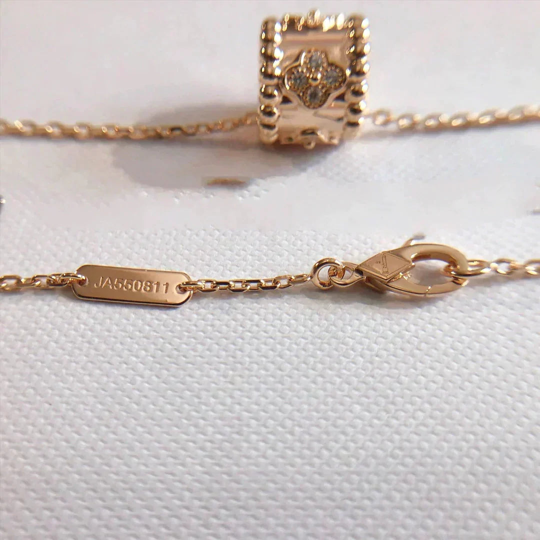 [Elara jewelsry ]PERLEE PEDANT NECKLACE GOLD / ROSE GOLD