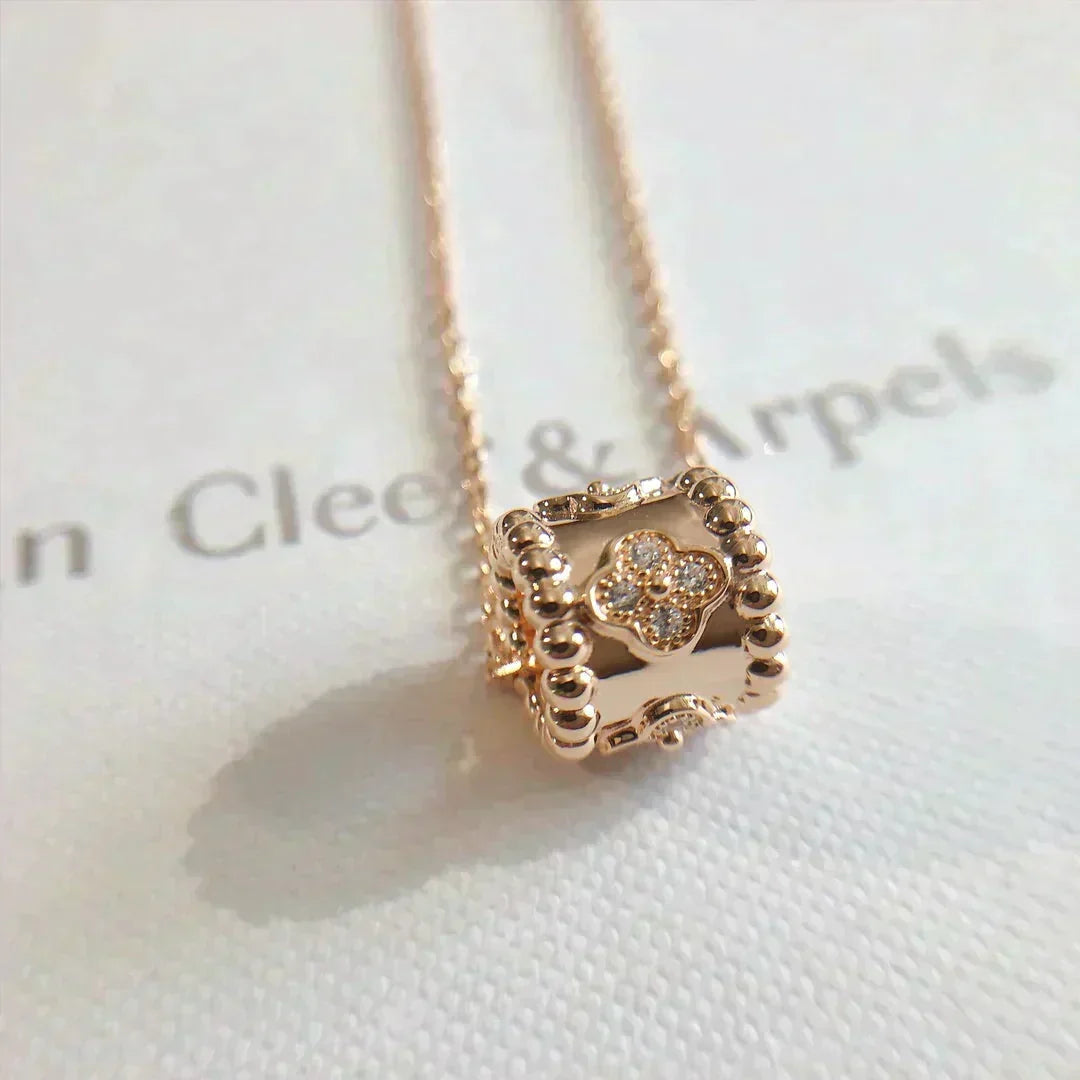 [Elara jewelsry ]PERLEE PEDANT NECKLACE GOLD / ROSE GOLD