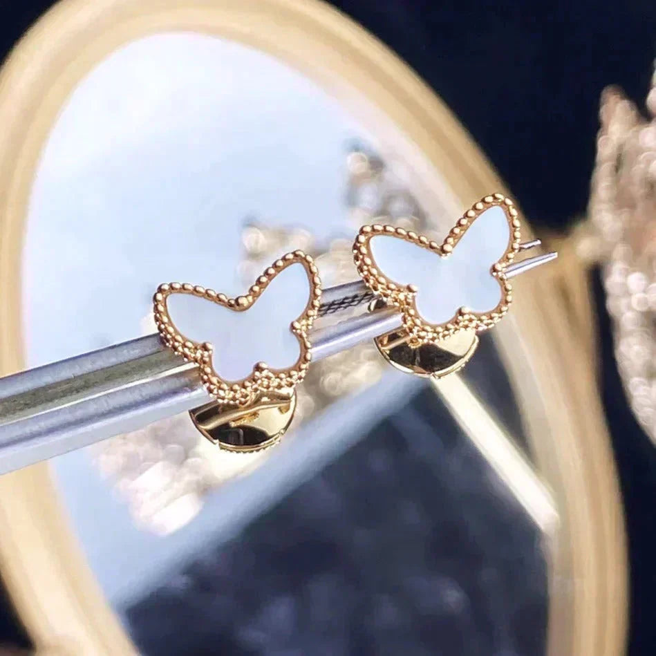 [Elara jewelsry ]SWEET BUTTERFLY MOP EARSTUDS