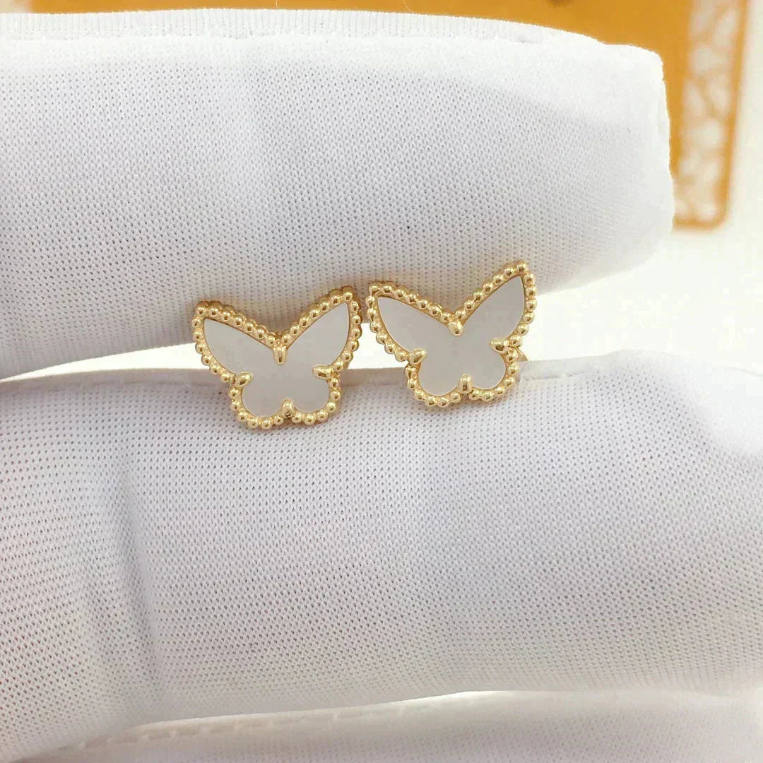 [Elara jewelsry ]SWEET BUTTERFLY MOP EARSTUDS