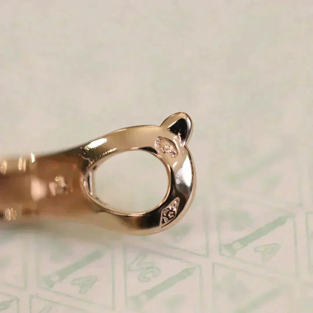 [Elara jewelsry ]CLOVER MEDIUM 1 MOTIFS FUll DIAMOND EARRINGS