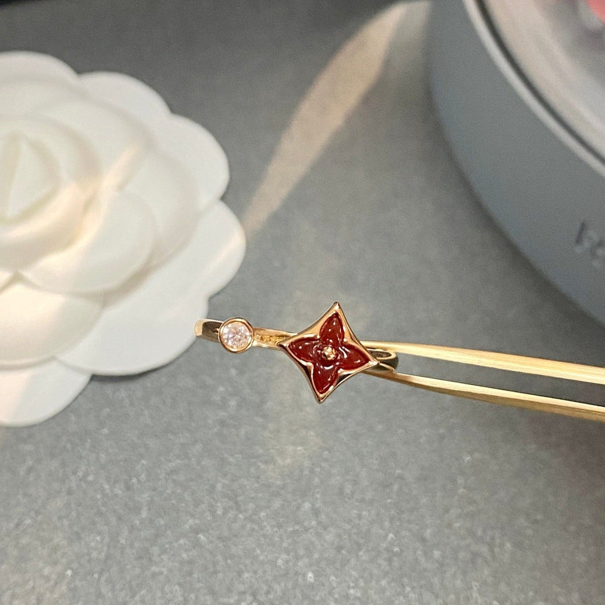 [Elara jewelsry ]STAR 1 DIAMOND OPEN RING