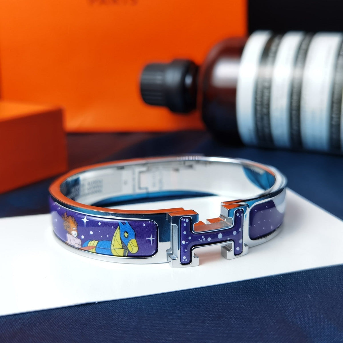 [Elara jewelsry ]H STAR AND MOON BRACELET 12MM