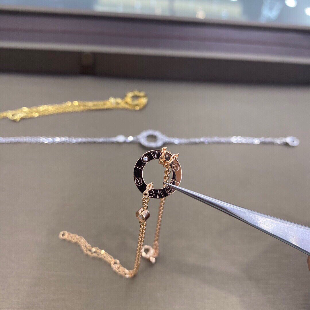 [Elara jewelsry ]LOVE BRACELET 2 DIAMOND