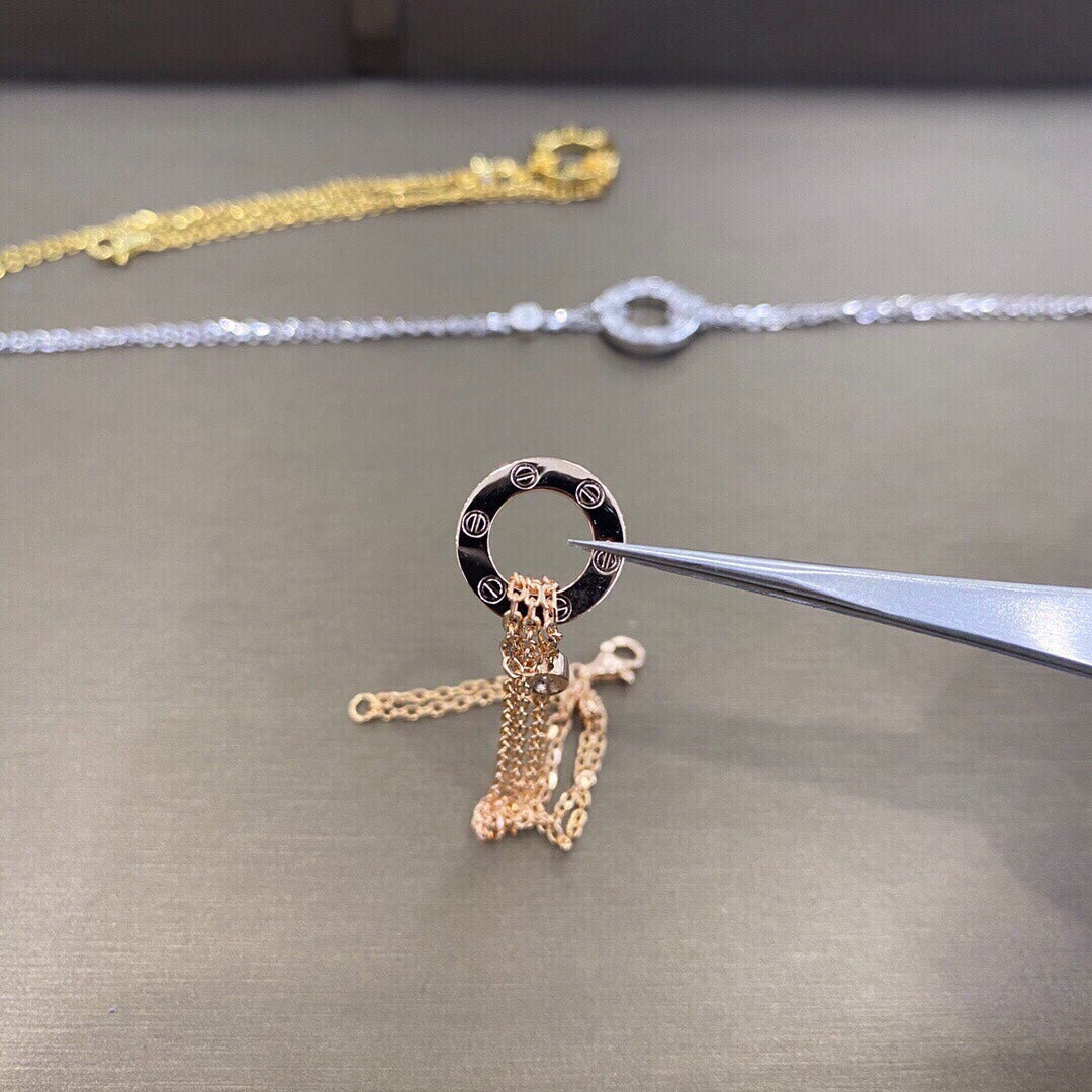 [Elara jewelsry ]LOVE BRACELET 2 DIAMOND