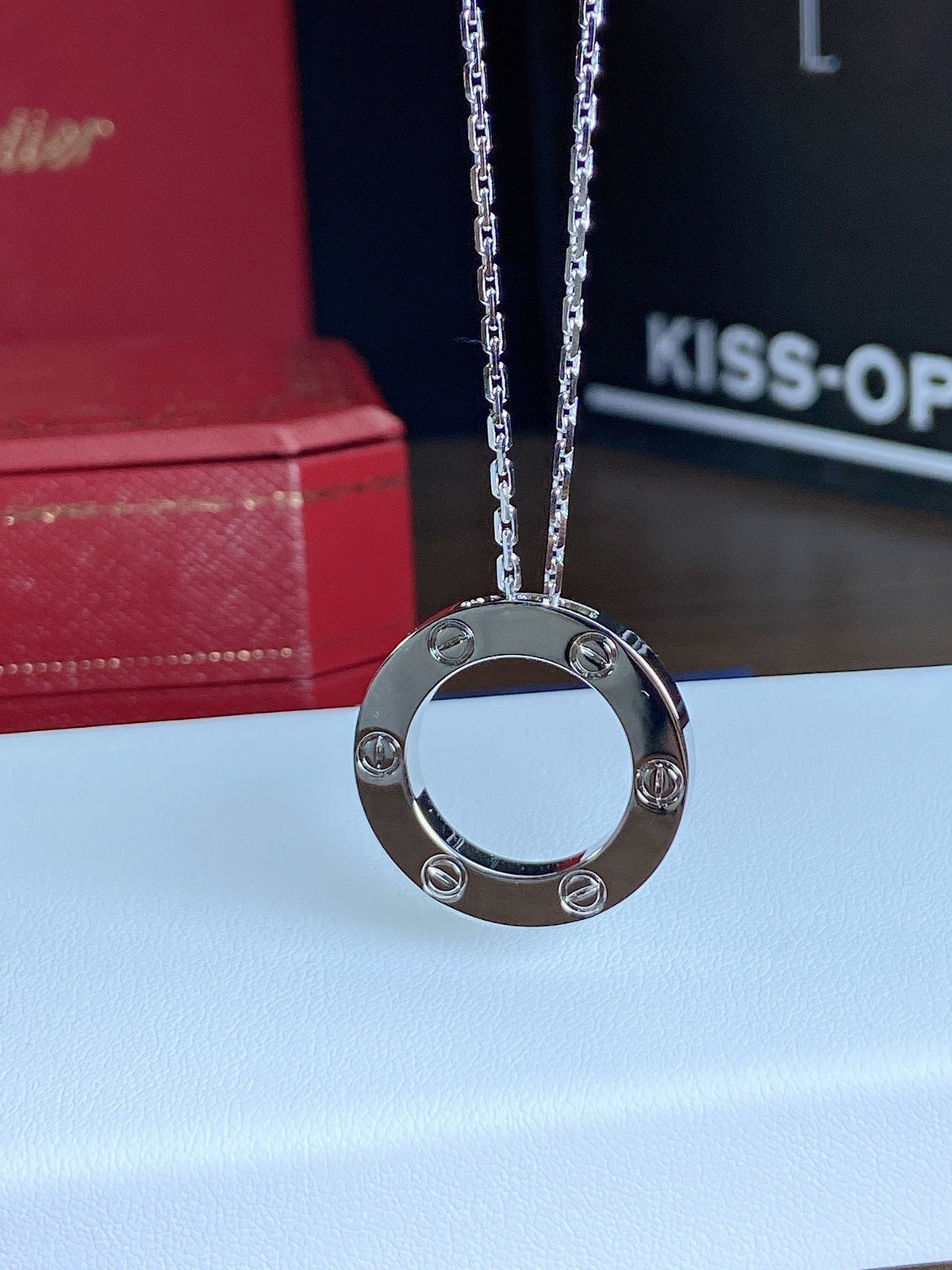 [Elara jewelsry ]LOVE NECKLACE 16MM