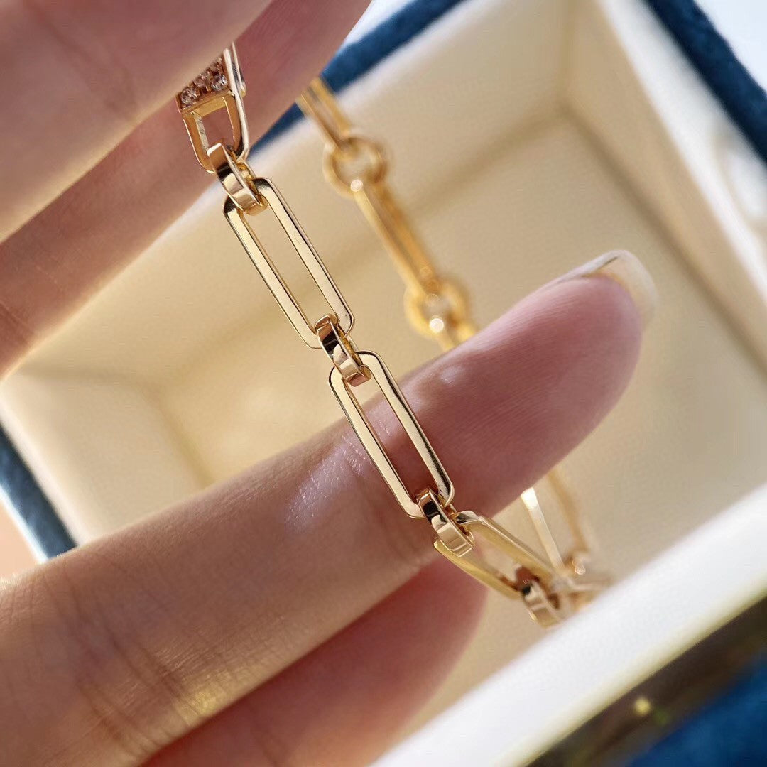[Elara jewelsry ]CHAINE BRACELET SMALL MODEL DIAMOND